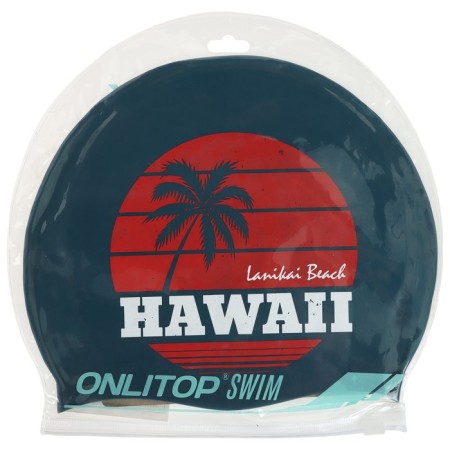 Hat of swimming children's Onlitop Hawaii, silicone, girth 46-52 cm-5