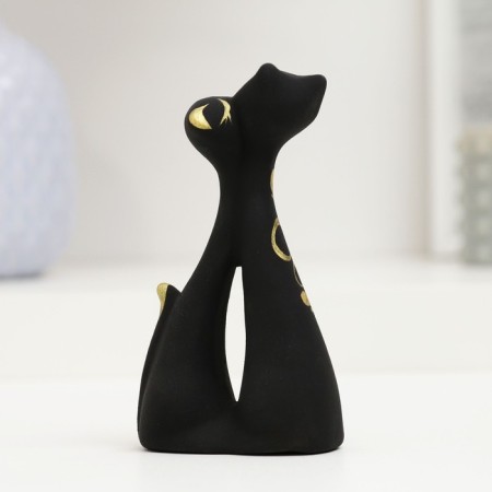 Figure "Cats lovers" black 3x6x11cm-2