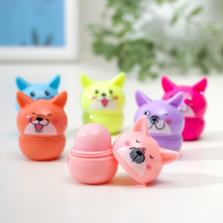 Lip balm "dog", a mix of flowers and aromas-3