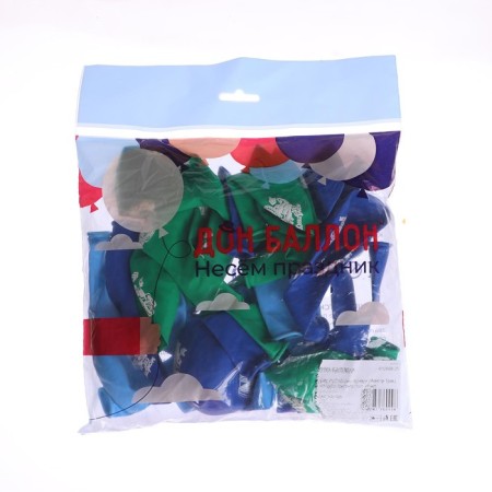 Shar Latex 12 "Technique", pastel, 2-sided, set 25 pcs., Mix-1