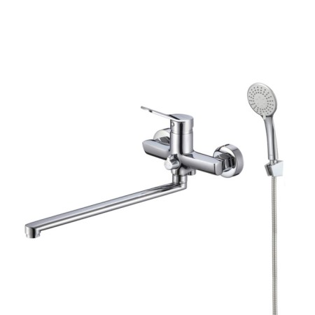 MILARDO ENJOY ENJSB00M10 bath mixer, pour 350 mm, chrome