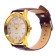 Men's wristwaters "Dant", eco-leather strap, D-3 cm