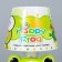 Froged lamp "Frog" E14 Green 15.5x13.5x30 cm Risalux