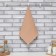 Toward "Dolyana" col. brown-gray 35x60 cm, 100% hl., large waffle 220 g/m2
