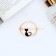 Hair clip "Gilly" cat 6 cm, golden-black