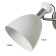 Sconces with a switch on the wire "Claudia" E27 40W white 28x15x20cm