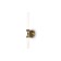 Bra Maytoni Mod116wl-L7BS3K, 2XLED, 7W, 10.8x12x56.6 cm, 600lm, brass color