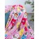 Happy Teddy Bear, size 150x200 cm, pink color