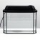 Aquarium "Panoramic" with a lid, 15 liters, 40 x 14.5 x 27/32 cm, black