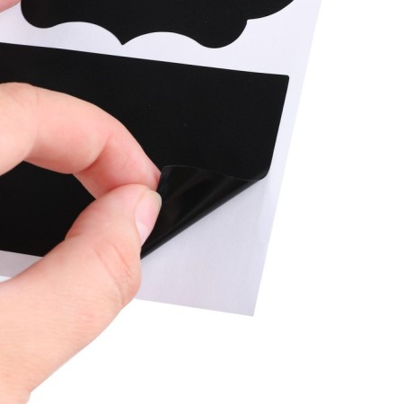 The stickers are waterproof, a set of sheets 5 pcs., Cretaceous marker, size 1 stickers - 90 × 55 mm-6