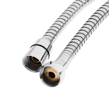 Shower hose Accoona A387-20, 200 cm, with a mechanism against twisting, chrome-1