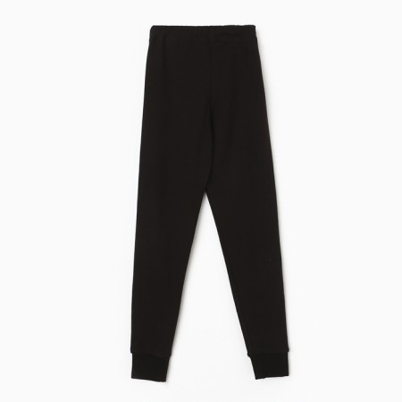 Baby sports trousers, black color, height 158 ​​cm-3