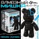 Diamond keychain "Bear", black color, with your own hands