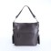 Luggage bag on lightning, 2 outer pockets, long belt, gray color