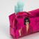 Cosmetic bag "everything will be the way I want", artificial leather, size 18x10 cm