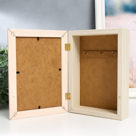 Key "Keys with Happiness" Milk oak 15x21 cm mix-3