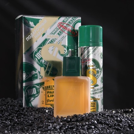 Gift set for men: Dollar toilet water, 100 ml + shaving foam, 200 ml
