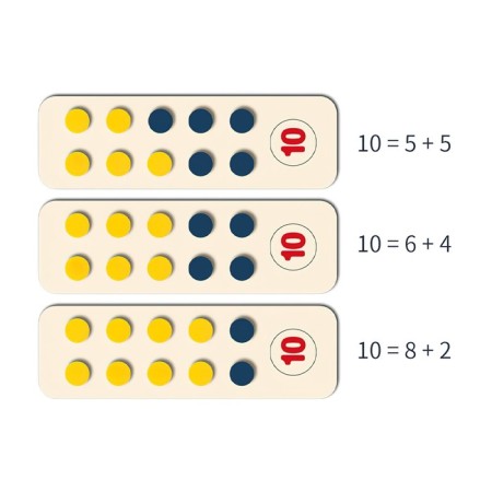 Game wooden set "Learning to count" 22.5 × 7 × 2.8 cm-5