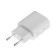 The BYZ U40, 1 USB, 18 W, 5 A, USB cable - Micro USB, 1 m, pd, white