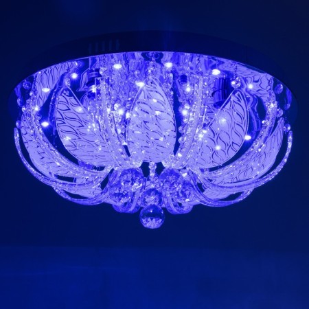 Svetogor chandelier "Dinzhou" 5x60W E27 LED lighting chrome 50x50cm-5