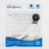 Holder for the nipple - dummy "rings", silicone, white color