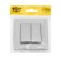 Silent Matt Matte Glass, 10 a, 2 cl., Hidden, glass, silver