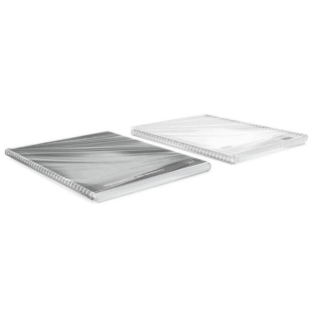 A4 notebook, 80 sheets in a cage on the crest Erichkrause Megapolis, cover coated cardboard, twein-lax, perforation, offset unit, whitewash 100%-3