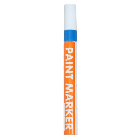 Marker-painting (varnish) Tip of bullet-shaped 4 mm, blue (price per pcs)-1