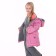 Winter set for girls, pink color, height 110-116 cm
