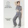 TOP children's amrobaby nood, height 134 cm, gray color
