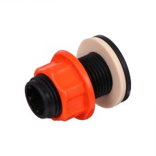 Barrel fitting, plastic, 