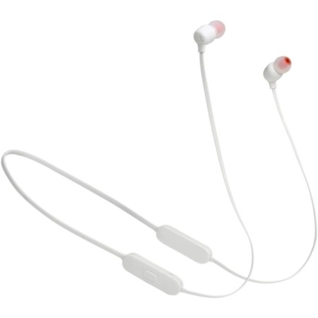 JBL Tune 125 White Bluetooth wireless headset.-1