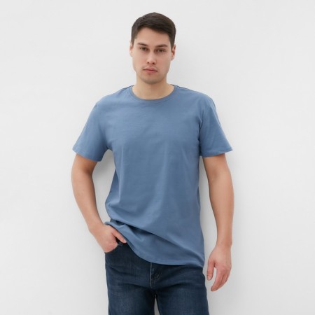 T -shirt male, gray color, size 56