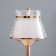 Table lamp sensory "Gaddy" LED 3W 3000-6000K USB AKB Dimmer gold 14x14x36 cm