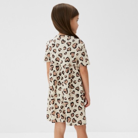 Платье детское KAFTAN Leo love, размер 34 (122-128 см)-3