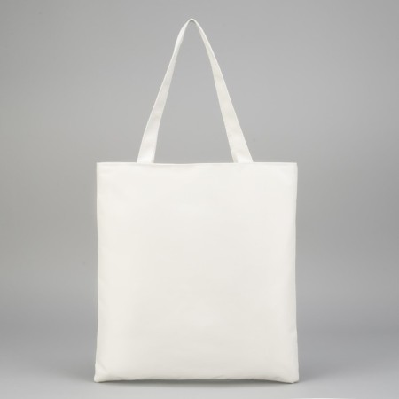 Schoper on a zipper with a lining, white color-2