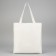 Schoper on a zipper with a lining, white color