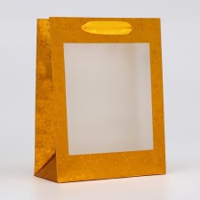 Package Hologography with a window, 