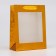 Package Hologography with a window, "Golden", S 23.5 × 18 × 8.5 cm set 1 pc.