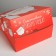 Folding box "Santa Claus", 25 x 25 x 10 cm, new year