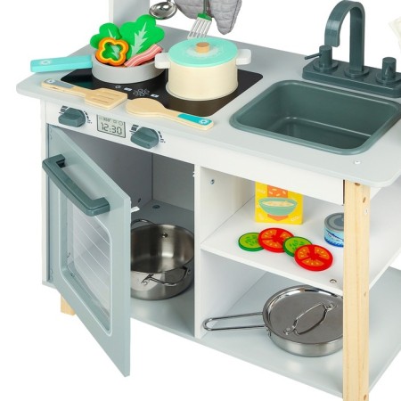 Children's wooden game cuisine "Gracie Stile" with 27 accessories-7