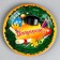 A disposable paper plate "graduate", 18 cm