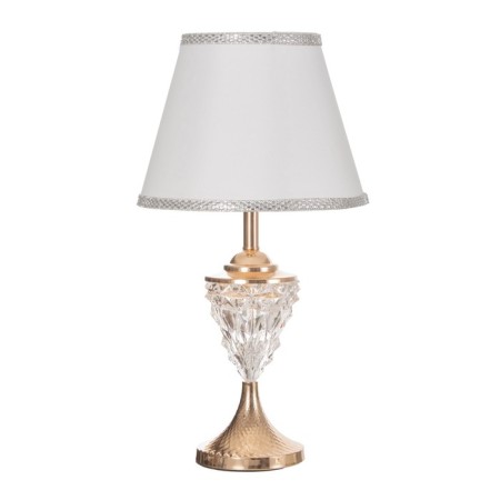 Table lamp "Samantha" 1x40W E27+backlight, gold 28x28x50cm-5