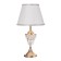 Table lamp "Samantha" 1x40W E27+backlight, gold 28x28x50cm