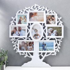 Photo frame in 8 photos 10x10, 10x15 cm 