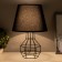 Boil table lamp E27 40W Black 25x25x40 cm Risalux