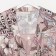 Home set (robe/shirt) female, light pink color, size 50