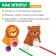 Set for the development of speech breathing "Animals"