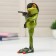 Souvenir Polystone Lak "Frog with a gun" 17.5x5.3x13 cm