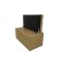 Puff with a lid and weighting, 800 × 400 × 420 mm, bingo velor, Mustard color